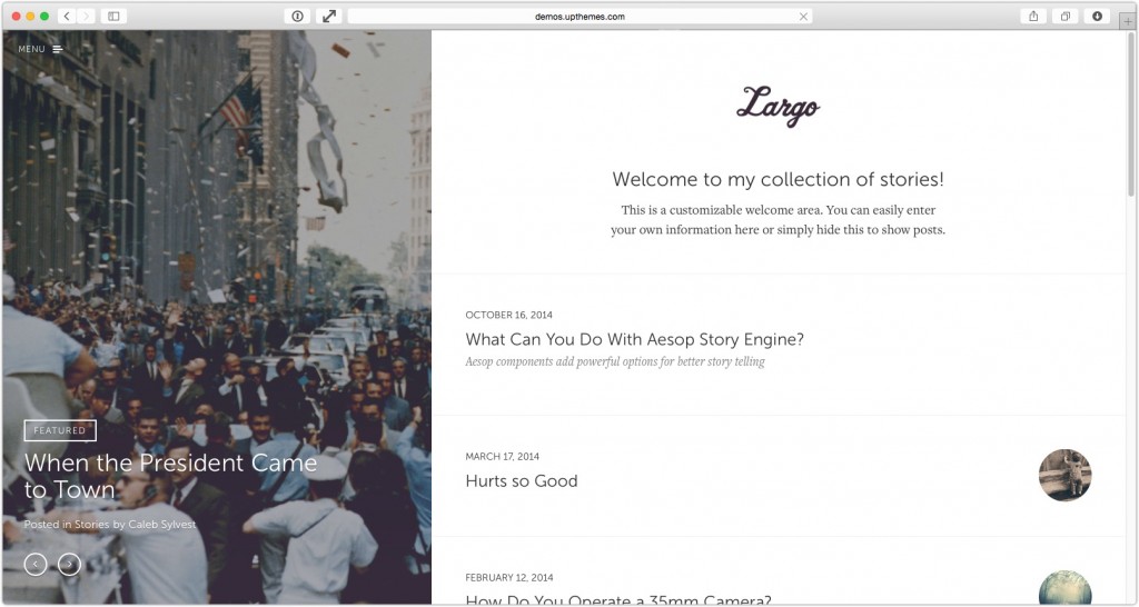 Largo by UpThemes