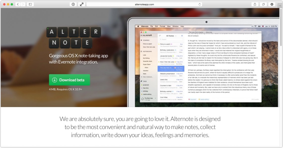 alternote download